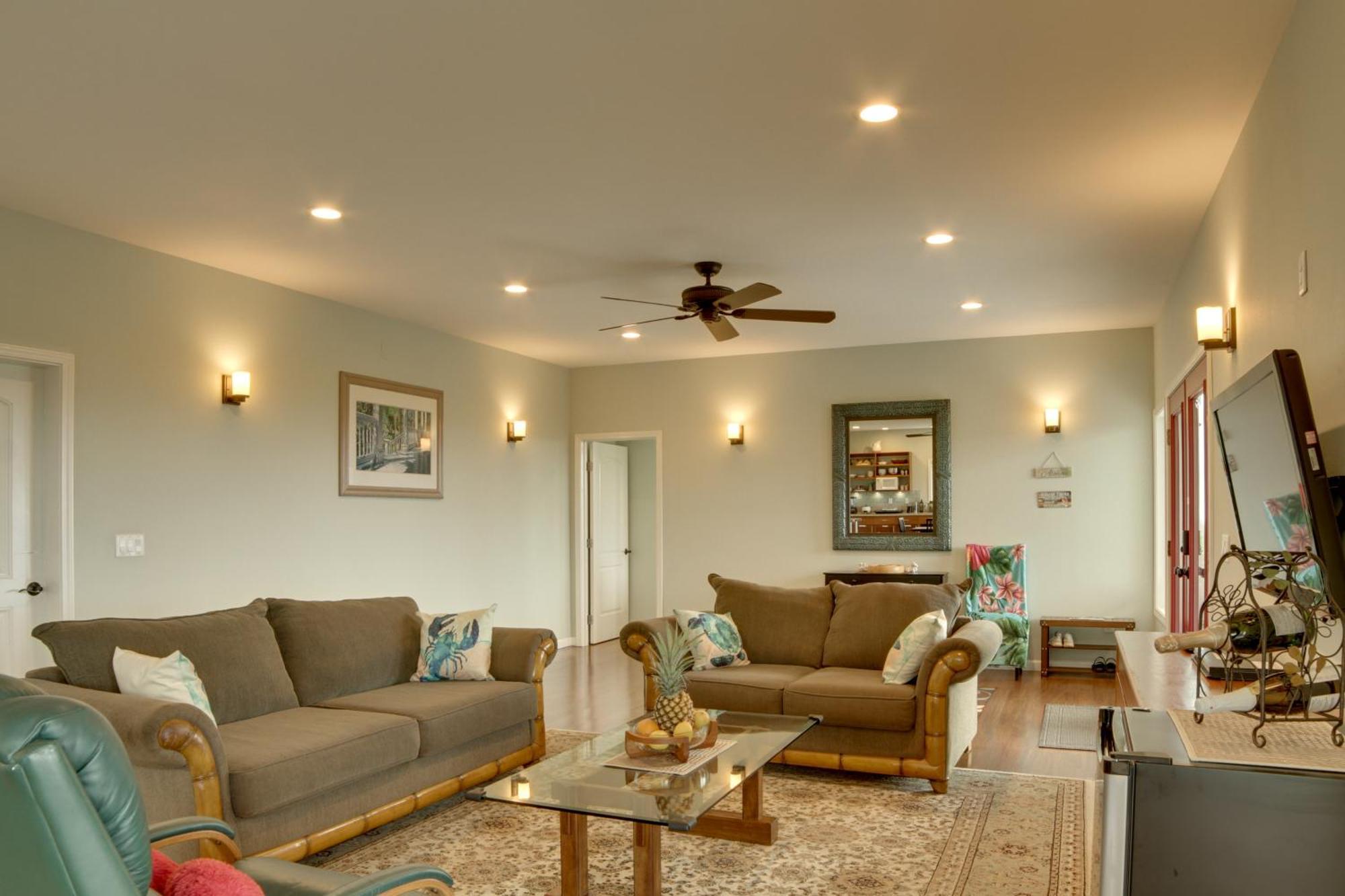 The Aloha Green House Retreat With Ocean Views! Naalehu Екстериор снимка